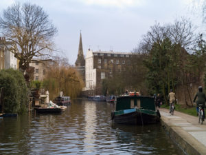 Regent’s Canal: Little Venice to Camden Market, return Paddle Trail