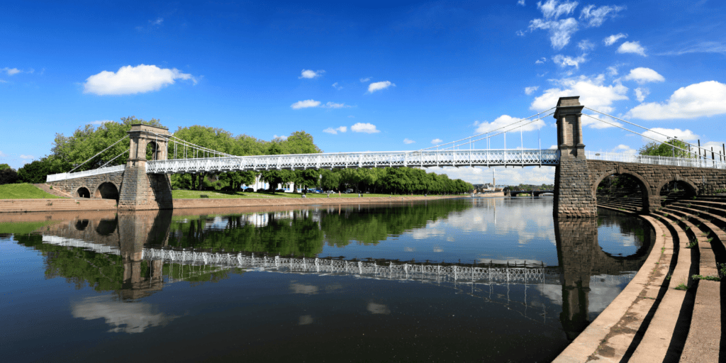 River Trent in Nottingham city centre