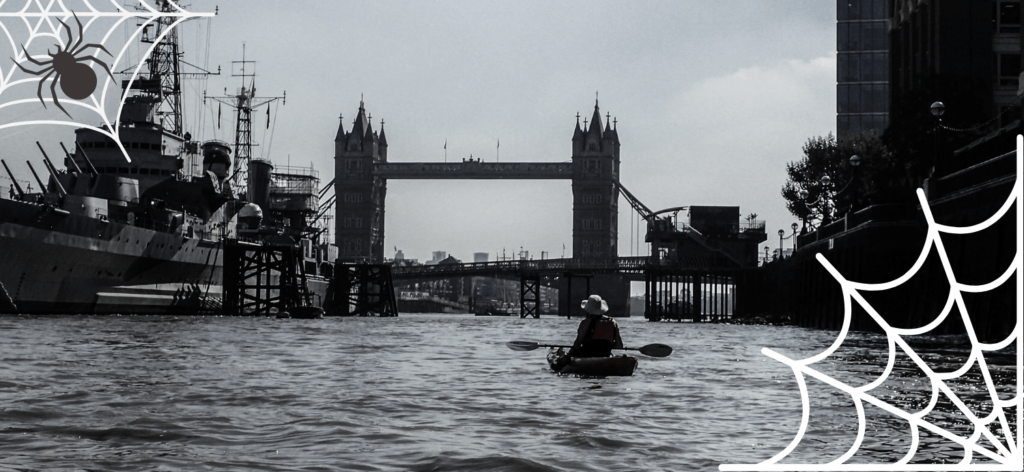 paddling on halloween