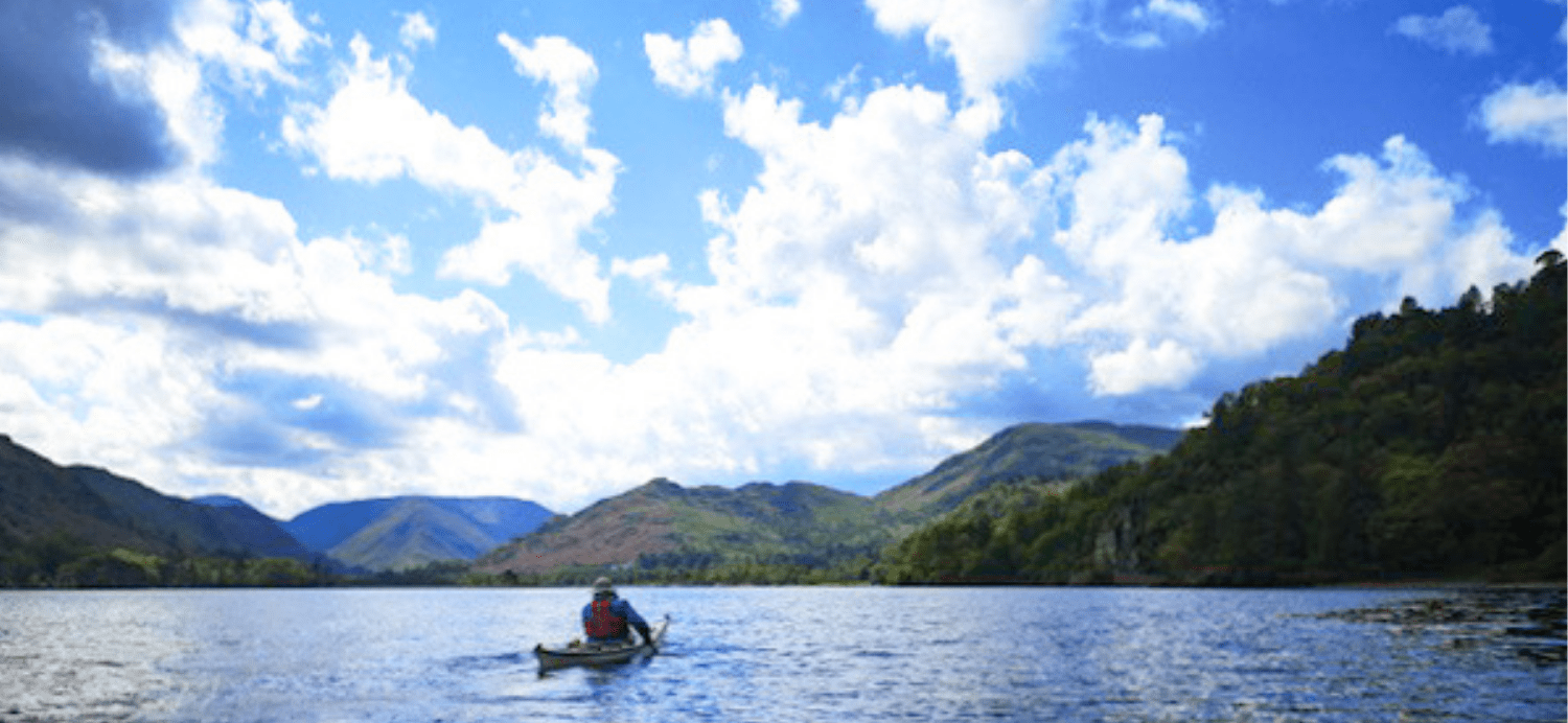 Ullswater kayaking - Lake District