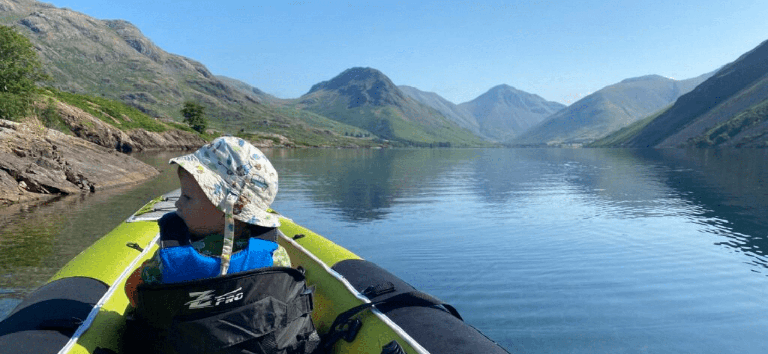 Kayaker on Wasterwater - Lake District