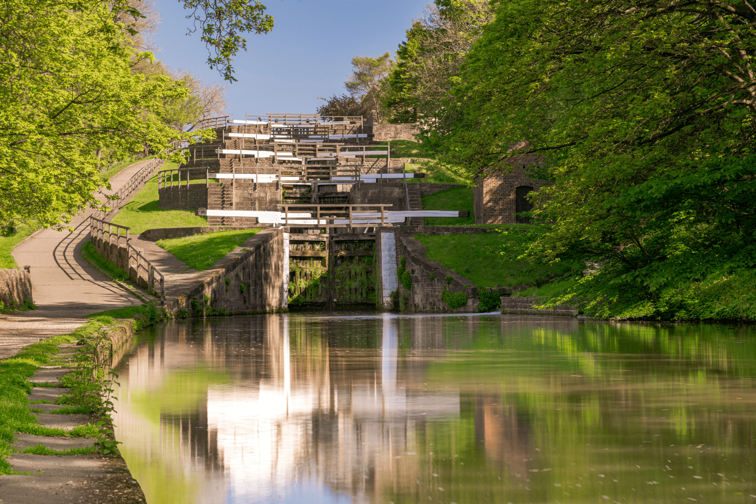 Rise Docks leeds liverpool canal