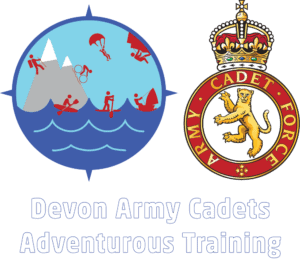 Devon Army cadets Adventurous Training logo
