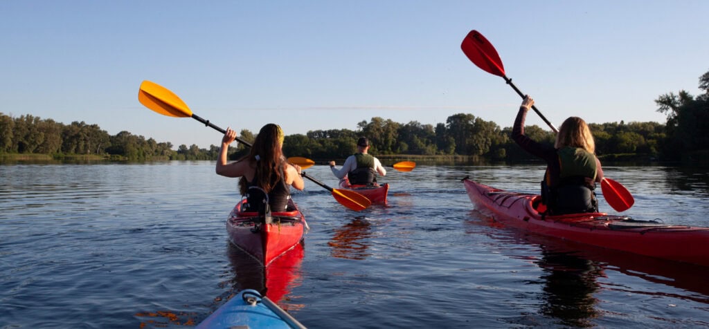 island kayaking