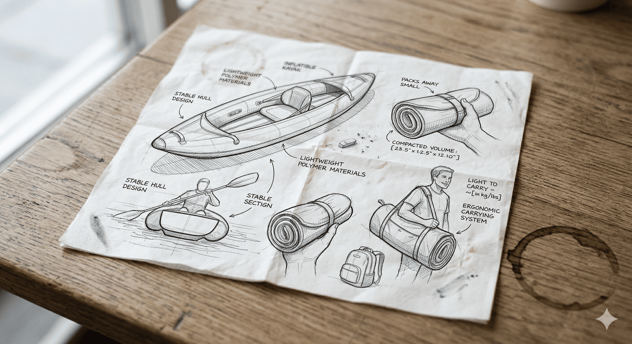 inflatable kayak